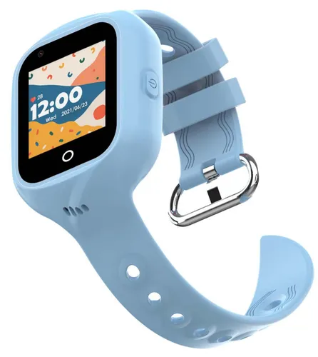 Smartwatch CELLY Kidswatch4G Niebieski + Różowy Pasek