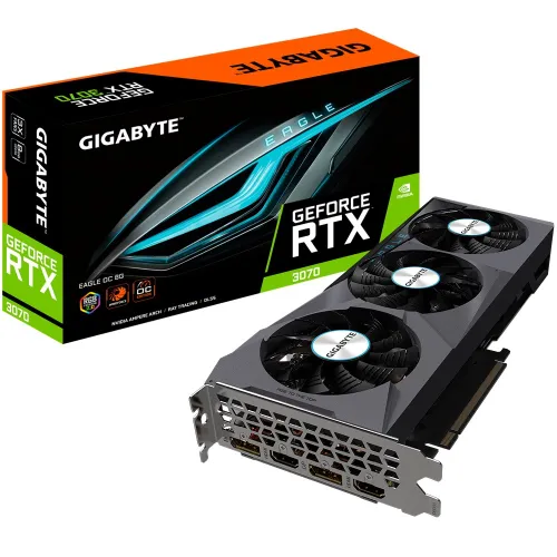 Видеокарта GeForce RTX 3070 EAGLE OC 8GB GDDR6 256bit LHR 2DP/2HDMI