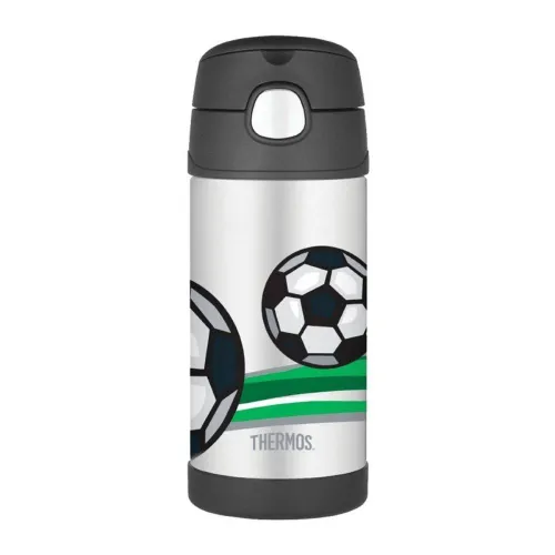 FUNtainer termos dziecięcy ze słomką Thermos - football