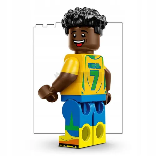 LEGO Editions 43027 Vini Jr. Piłkarski Momenty, zestaw klocków