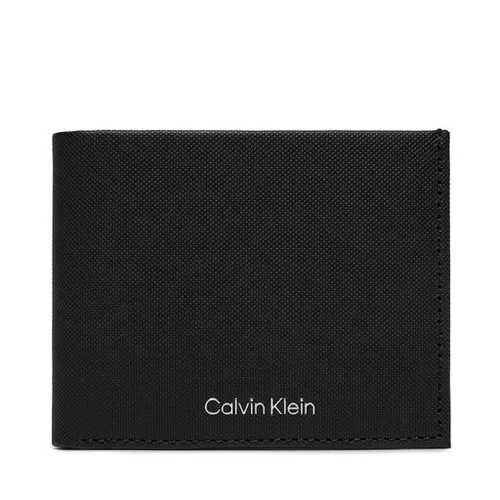 Большой мужской кошелек Calvin Klein CK Must Bifold 6cc с Биллом K50K511383 CK Black Pique BEH