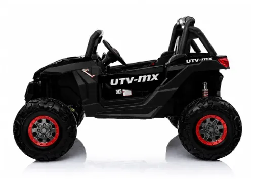 Auto Na Akumulator Dla 2 Dzieci Jeep Xmx603 Buggy 4X4 Pilot Skóra Eva LED MP3
