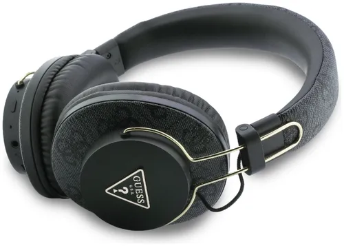 Słuchawki nauszne GUESS Triangle Logo Bluetooth ENC Czarny