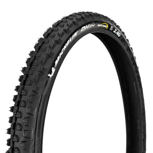 Покрышка MICHELIN DH34 Bike Park TLR Wire Performance Line, 27.5" x 2.40, чёрный