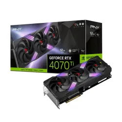 Karta graficzna PNY GeForce RTX 4070 Ti XLR8 Gaming Verto Triple Fan 12GB GDDR6X 192bit DLSS 3