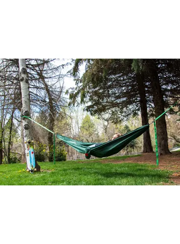 Hamak turystyczny Grand Trunk Ultralight Starter Hammock - green