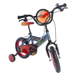 Rower dziecięcy HUFFY Marvel Avengers 12 cali dla chłopca Szary