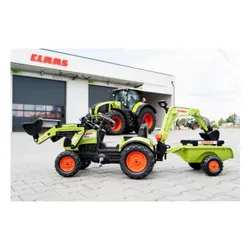 Falk Traktor z Przyczepą CLAAS Arion Backhoe ŁYŻKA + Ładowarka Od 2 Lat