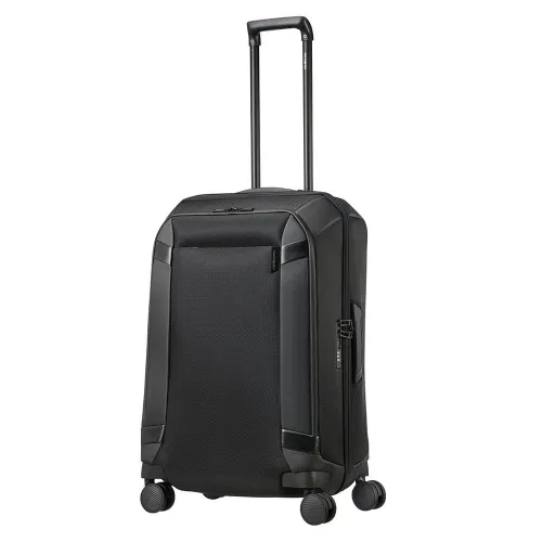 Walizka średnia poszerzana Samsonite X-Rise - black