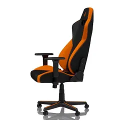 Fotel Nitro Concepts S300 Horizon Orange Gamingowy do 135kg Tkanina Czarno-pomarańczowy