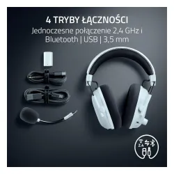 Słuchawki bezprzewodowe z mikrofonem Razer BlackShark V3 Pro NiKo Edition Nauszne ANC