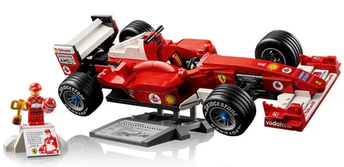 LEGO 11375 Icons Ferrari F2004 i Michael Schumacher