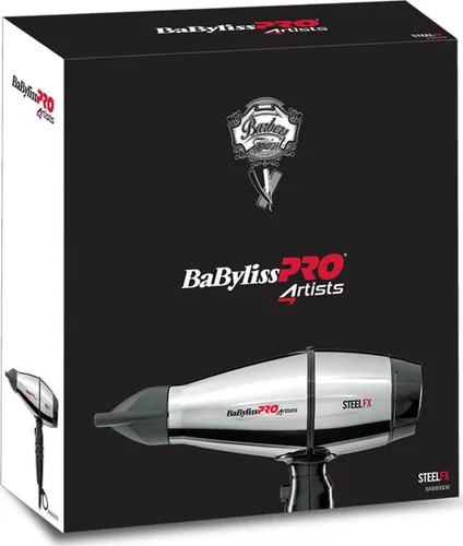 BaByliss Saç Kurutma Makinesi Babyliss PRO Saç Kurutucuları (made in Italy) STEELFX FIRÇASIZ Saç KURUTUCU