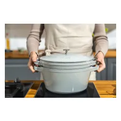 Zestaw garnków Staub 40508-385-0 Indukcja Żeliwo 3 elementy