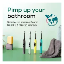 Szczoteczka soniczna BEURER SC 50 GP Miętowy