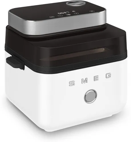 Air Fryer Frytkownica beztłuszczowa SMEG AFC01WHMEU 7l z okienkiem do obserwacji postępów gotowania