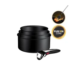 Zestaw garnków Tefal Ingenio Excellence+ P0079002 Indukcja Aluminium 4 elementy