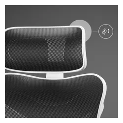 Fotel DIABLO CHAIRS V-Commander Biało-czarny