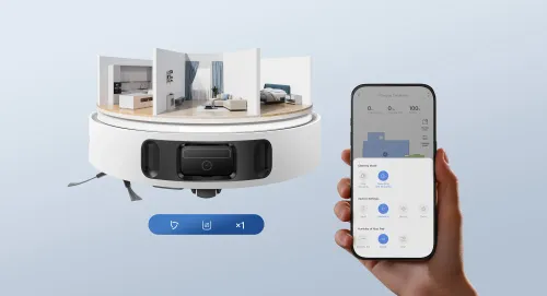 Robot sprzątający Dreame Mova E30 Ultra Mopowanie Tworzenie mapy pomieszczenia