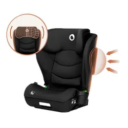 Fotelik samochodowy LIONELO Neal i-Size 100-150 cm (15-36 kg) Czarny
