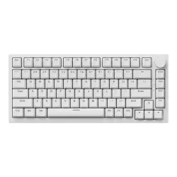 Klawiatura mechaniczna przewodowa Ajazz AK820 Red Switch biała