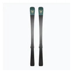 Narty zjazdowe damskie Rossignol Nova 10 + wiązania Xpress W 11 GW black/metallic green