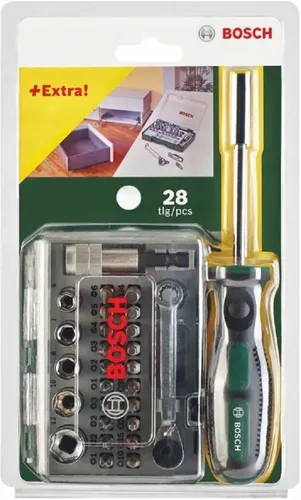 Mini zestaw BOSCH X-LINE 27 Szt. + Śrubokręt