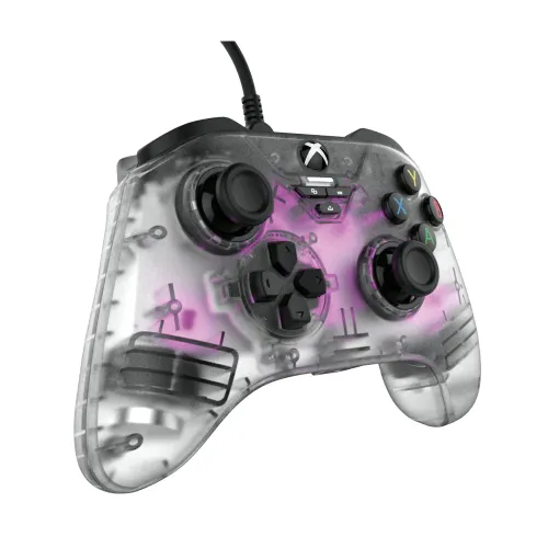 Pad Snakebyte SB922350 GAMEPAD RGB X do PC Xbox Przewodowy Przeźroczysty