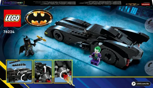 LEGO DC Batmobil: Pościg Batmana za Jokerem (76224)