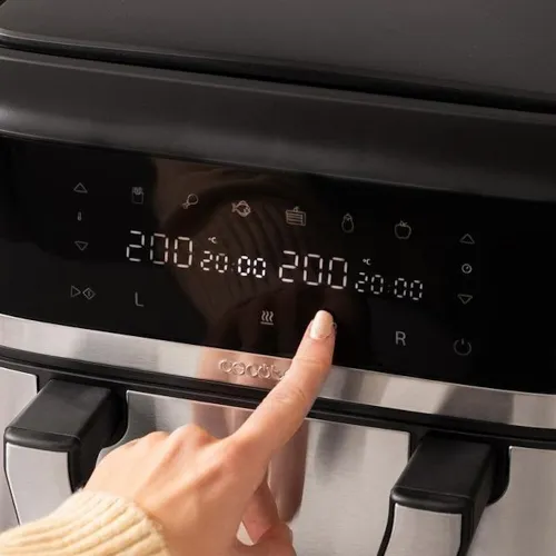 Air Fryer Frytkownica beztłuszczowa CECOTEC Cecofry Dual 9000 9l 6 automatycznych programów