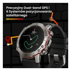 Smartwatch AMAZFIT Falcon Tytanowy
