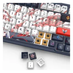 Klawiatura mechaniczna Redragon K686AK RGB PRO EISA Niebiesko-biały