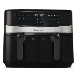Air Fryer Frytkownica beztłuszczowa TAURUS AF2600D z podwójnym koszem Czarny