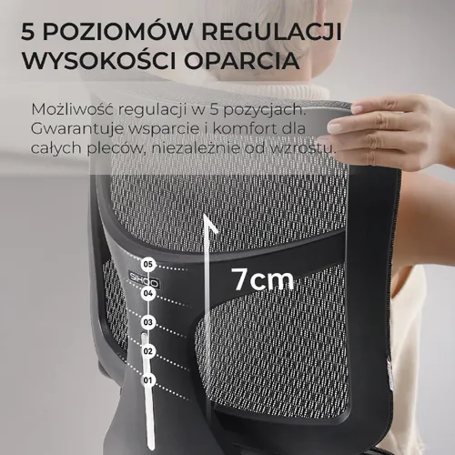 Fotel SIHOO Doro S100 Czarny