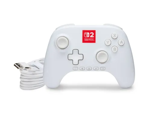 Pad PowerA Advantage Wired Controller Lumectra White do Nintendo Switch 2 Przewodowy