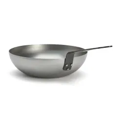 DE BUYER Mineral B 28 cm - patelnia / wok ze stali węglowej