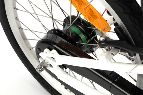 Rower dziecięcy KARBON Superlight Automatic 18 cali dla dziewczynki Różowy