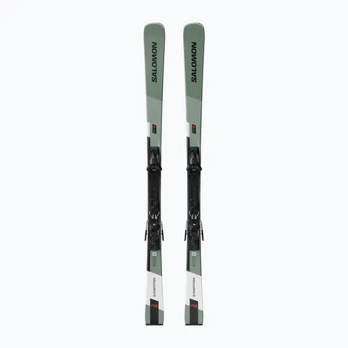Narty zjazdowe Salomon S/Max 8 + wiązania M10 GW oil green/black/white