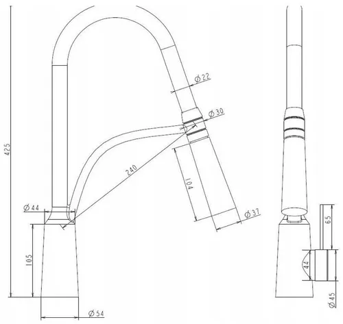 Bateria FALA Noir 1 75884 Czarny