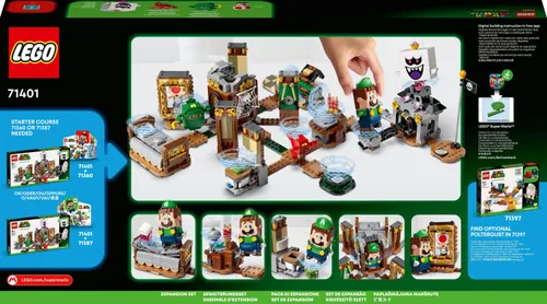 Конструктор Lego Super Mario Жуткая игра в особняке Луиджи - комплект расширения (71401)