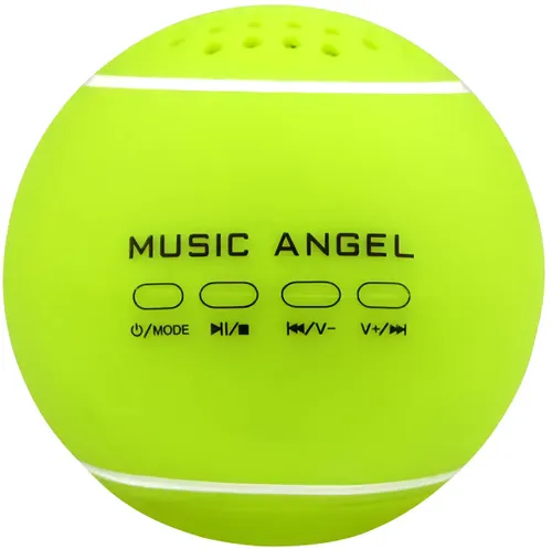 Głośnik mobilny MUSIC ANGEL Piłka do tenisa Zielony
