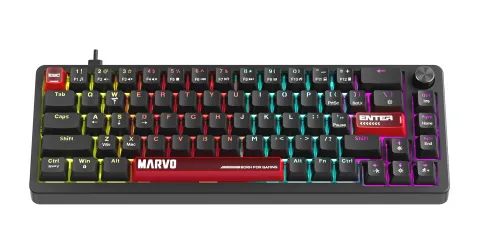 Klawiatura mechaniczna Marvo Arma 67 Czarny