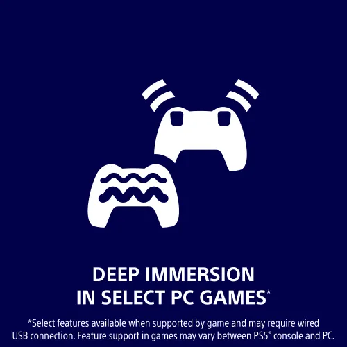 Pad Sony DualSense do PS5, PC Bezprzewodowy Nocna czerń w zestawie z przewodem USB do komputera PC