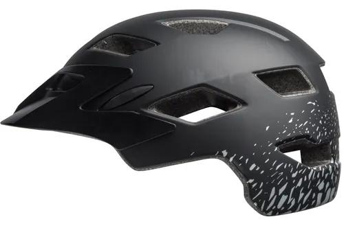 Kask rowerowy BELL Sidetrack Czarno-srebrny dla Dzieci (rozmiar uniwersalny)