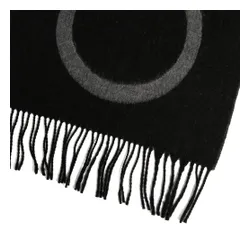 Calvin Klein eșarfă Jacquard întunecată 40X180 K50K509696 BAX