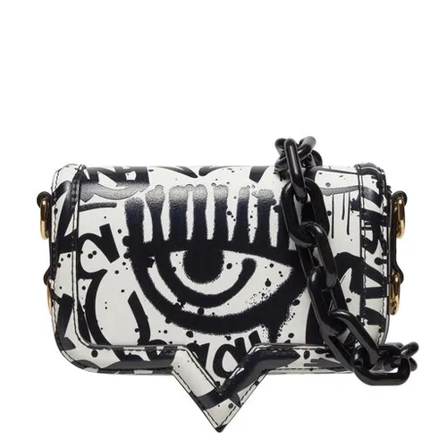 Chiara Ferragni bag 75sb4ba2 alb / negru L02