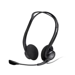 Słuchawki przewodowe z mikrofonem Logitech Headset 960 OEM Nauszne Czarny