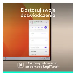 Słuchawki LOGITECH Zone Wireless 2 ES Bezprzewodowe, Nauszne, ANC Różowy