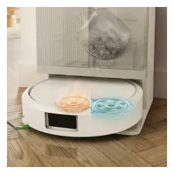 Robot sprzątający iRobot Roomba 415 Combo Funkcja mopowania Stacja oczyszczająca Tworzenie mapy pomieszczenia 70dB Biały