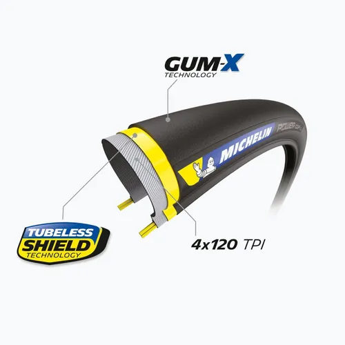 Opona rowerowa Michelin Power Cup TS TLR Kevlar Competition Line 700 x 30C classic